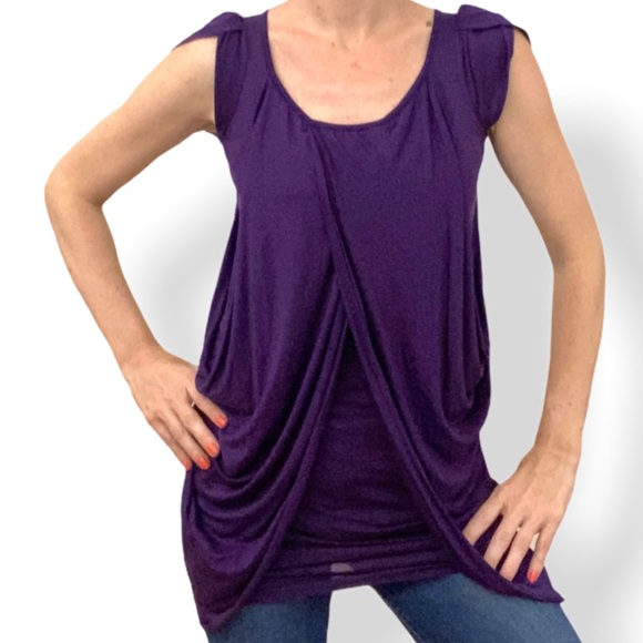 TED BAKER Short sleeve Tunic Top size 2 - Picture 4 of 7